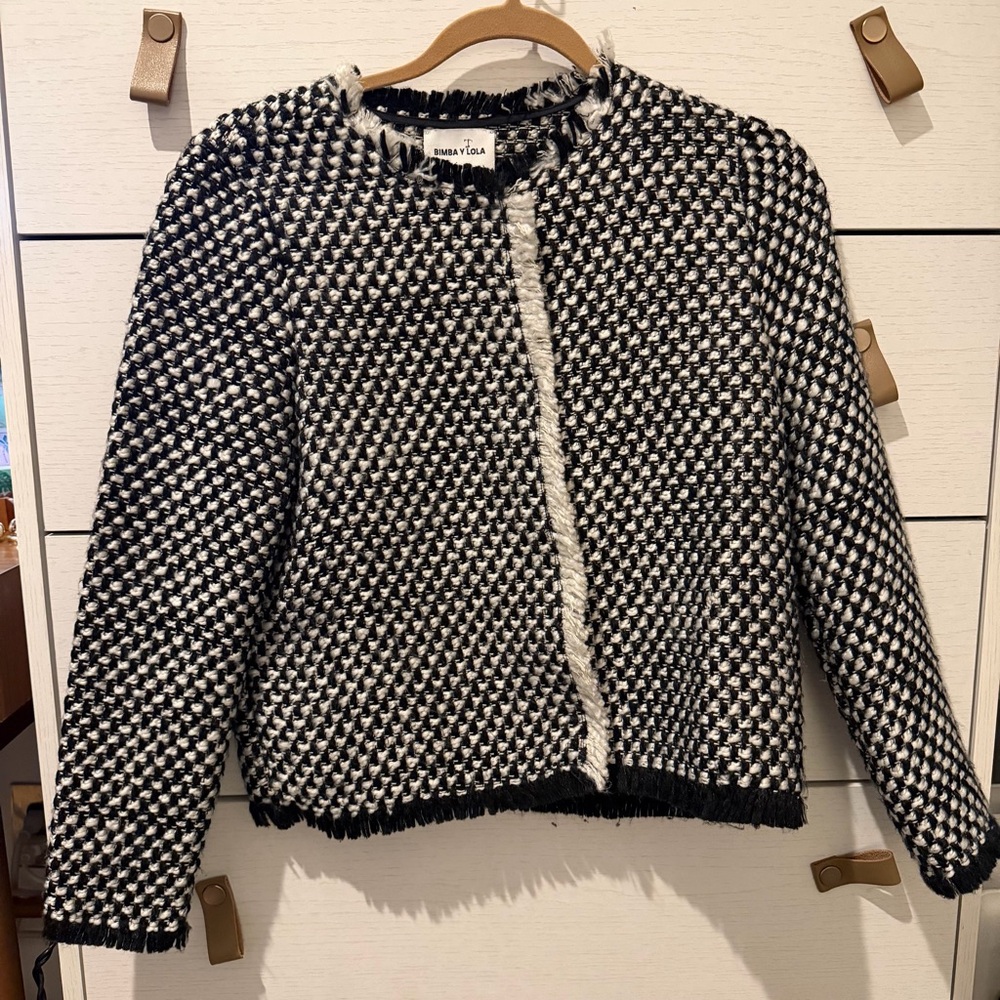 Black and white Tweed Blazer